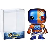 Deathstroke (PX Exc): Funk o Pop! Heroes Vinyl Figure Bundle with 1 Compatible 'ToysDiva' Graphic Protector (049-04359 - B)