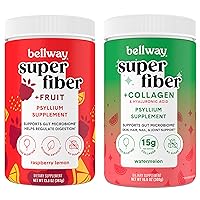 Super Fiber Powder + Fruit, Raspberry Lemon Super Fiber Powder + Collagen, Watermelon