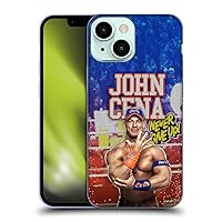 Head Case Designs Officially Licensed WWE LED Image 2017 John Cena Soft Gel Case Compatible with Apple iPhone 13 Mini