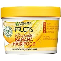 Fructis Nourishing Banana Hair Food, 3-in-1 Mask for Dry Hair, Nourishes and Gives Hair More Smoothness, 390 ml