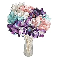 Hydrangea Mixed Color Mulberry Paper Flower with Reed Diffuser for Home Fragrance Aroma Oil by Plawanature