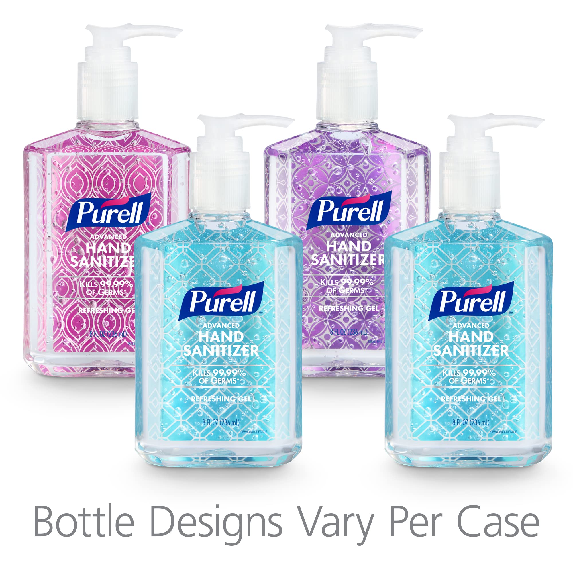 Purell Advanced Hand Sanitizer Soothing Gel With Aloe And Vitamin E - 8 Fl  Oz : Target