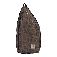 Carhartt Men's Sling Bag Sling Crossbody Backpack with Side Release Buckle & Tablet Sleeve