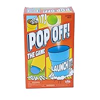 Goliath Pop Off! Game - Unique Cups Launch Balls Into The Air - Includes 50 Fast-Paced Hilarious Challenges, 2-4 Players, Ages 8 and Up