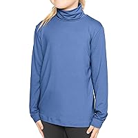 STRETCH IS COMFORT Girl's Oh So Soft Long Sleeve Turtleneck | Youth Size 2-16