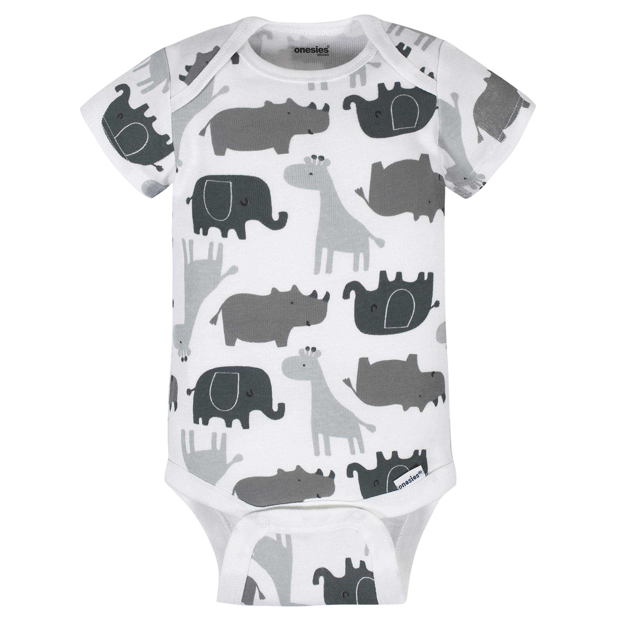 Onesies Brand unisex-baby 8-pack Short Sleeve Mix & Match Bodysuits