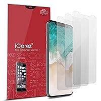 iCarez Matte Screen Protector for iPhone 11 Pro iPhone X/Xs 5.8-Inches, 3-Pack Anti-glare (Not Glass)