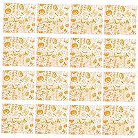 BESTOYARD 50pcs Nougat Paper Packing Paper Wax Caramel Wrappers Christmaswrapping Paper Candy Wrapping Papers Square Candy Paper Candy Wrappers Baking Wrappers Baking Paper Biscuit