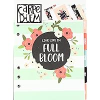 2018 Carpe Diem by Simple Stories A5 Bloom Monthly Planner Inserts