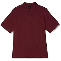 Amazon Essentials Men's Regular-Fit Cotton Pique Polo Shirt (Available in Big & Tall)