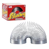 The Original Slinky Walking Spring Toy, 2.75-inch Diameter Metal Slinky, Fidget Toys, Kids Toys for Ages 5 Up by Just Play