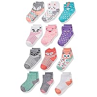 Cherokee Little Girls 12 Pack Shorty Socks