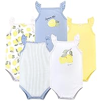 Hudson Baby Unisex Baby Cotton Sleeveless Bodysuits