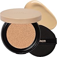 the SAEM Cover Perfection Concealer Cushion With 56 Hours Natural Finish #2 Rich Beige - Full Coverage Moisturizing Concealer With 16 Times More Cover Particles - Pore Minimizing Foundation For All