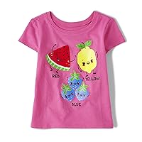 The Children's Place baby girls Fruit Short Sleeve Graphic T Shirt