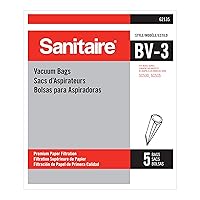 Sanitaire BV-3 Premium Paper Bag (Backpack vac bag), Pack of 5, 62135, X-Large
