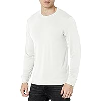Theory Men's Essential Tee Long Sleeve in Anemone Milano