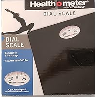 Health O Meter Dial Scale, Black