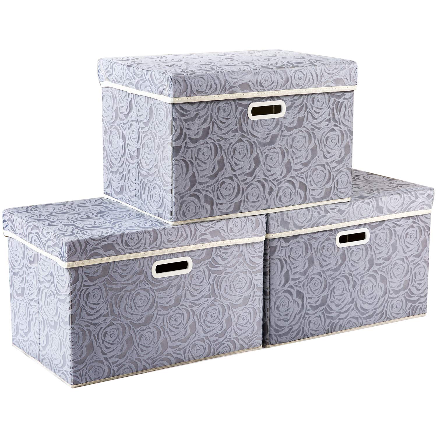 Buy SOGA 2X Grey Small Foldable Canvas Storage Box Cube Clothes Basket  Organiser Home Decorative Box at Barbeques Galore.
