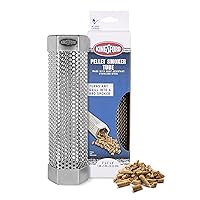 Kingsford 8 Inch Pellet Smoker Tube Hexagon With Box | Pellet Tube Smoker Turns Any Grill Into BBQ Smoker | Pellet Smoker Tube, Pellet Smoker Box, Grilling Tools, Smoker Pellets from Kingsford,Silver