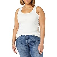 Amazon Aware Women's Rib Knit Layering Tank Top (Available in Plus Size)