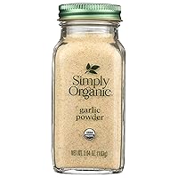 Simply Organic Garlic Powder Certified Organic, 3.64-Ounce Container