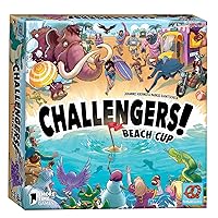 Challengers! Beach Cup Card Game - Strategy Game, Interactive Deck Management Game, Fun Family Game for Adults and Kids, Ages 8+, 1-8 Players, 45 Min Playtime, Made by Pretzel Games