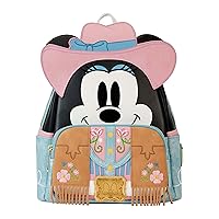 Loungefly Disney Western Minnie Cosplay Double Strap Shoulder Bag