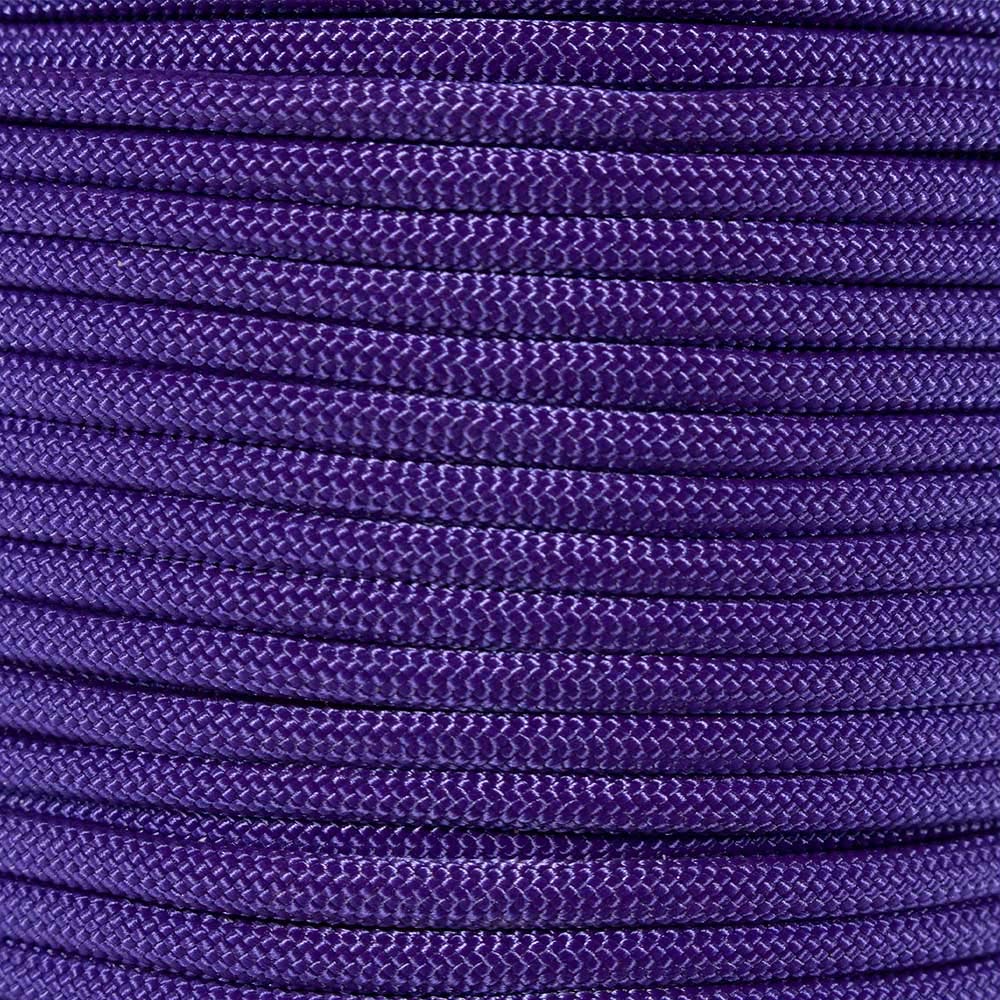 Paracord Planet 10 20 25 50 100 Foot Hanks and 250 1000 Foot Spools of Parachute 550 Cord Type III 7 Strand Paracord (Acid Purple 250 Foot Spool)