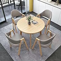 Dining room table set,Dining table for 2 Dining table set for 4, kitchen table and chairs,small dining table set for 4,Suitable for living room,dining room,balcony,terrace,coffee shop,milk tea shop