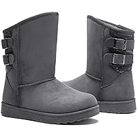 FRACORA Womens Winter Snow Boots Fur Lined Boots Winter Warm Mid Calf Boots for Women