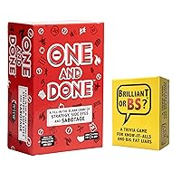 + Brilliant or BS? Bundle, Fun Bluffing Trivia Game and Word Guessing Party Game, for Ages 14+