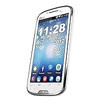 BLU Studio 5.3 D510 Unlocked GSM Phone with Dual SIM, Android 2.3 OS, Touchscreen, 5MP Camera, GPS, Wi-Fi, Bluetooth, FM Radio and microSD Slot - White