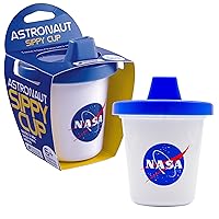 GAMAGO NASA Baby Sippy Cup - Adorably Cute Learner Sippy Cup for Babies, Toddlers and Kids - 6+ Months Old - Holds 7 Ounces - BPA-Free - Food-Safe - Spill Proof - Easy to Clean