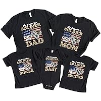 My Favorite Soldier Shirt, Proud Army Mom Shirt, Soldier Matching Family Shirt Military Family, Army Graduation, Proud Army Family, Army Dad