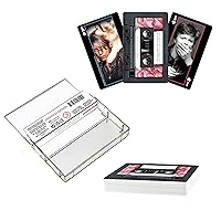 Aquarius David Bowie Cassette Premium Playing Cards -David Bowie Themed Deck of Cards for Your Favorite Card Games - Officially Licensed David Bowie Merchandise & Collectibles