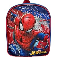 Ruz Spider-Man Toddle Boy 12 Inch Mini Backpack (Blue-Red)