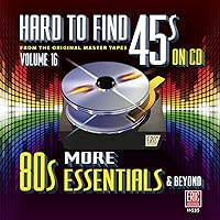 Hard To Find 45s On 16 - More 80s / Various Hard To Find 45s On 16 - More 80s / Various Audio CD