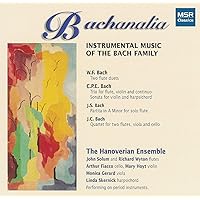 Bachanalia - Instrumental Music of the Bach Family | Wilhelm Friedemann Bach, C.P.E. Bach, J.S. Bach and J.C. Bach Period Instruments Bachanalia - Instrumental Music of the Bach Family | Wilhelm Friedemann Bach, C.P.E. Bach, J.S. Bach and J.C. Bach Period Instruments Audio CD MP3 Music