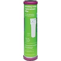 GE FXUTC Drinking Water System Replacement Filter , White , Green