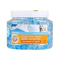 for Pets Air Care Pet Scents Deodorizing Gel Beads in Fresh Breeze | 12 oz Pet Odor Neutralizing Gel Beads with Baking Soda | Air Freshener Beads for Pet Odor Elimination (FF12689)