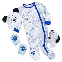 Disney 101 Dalmatians Gift Set for Baby - Blue Size 12-18 MO Multi