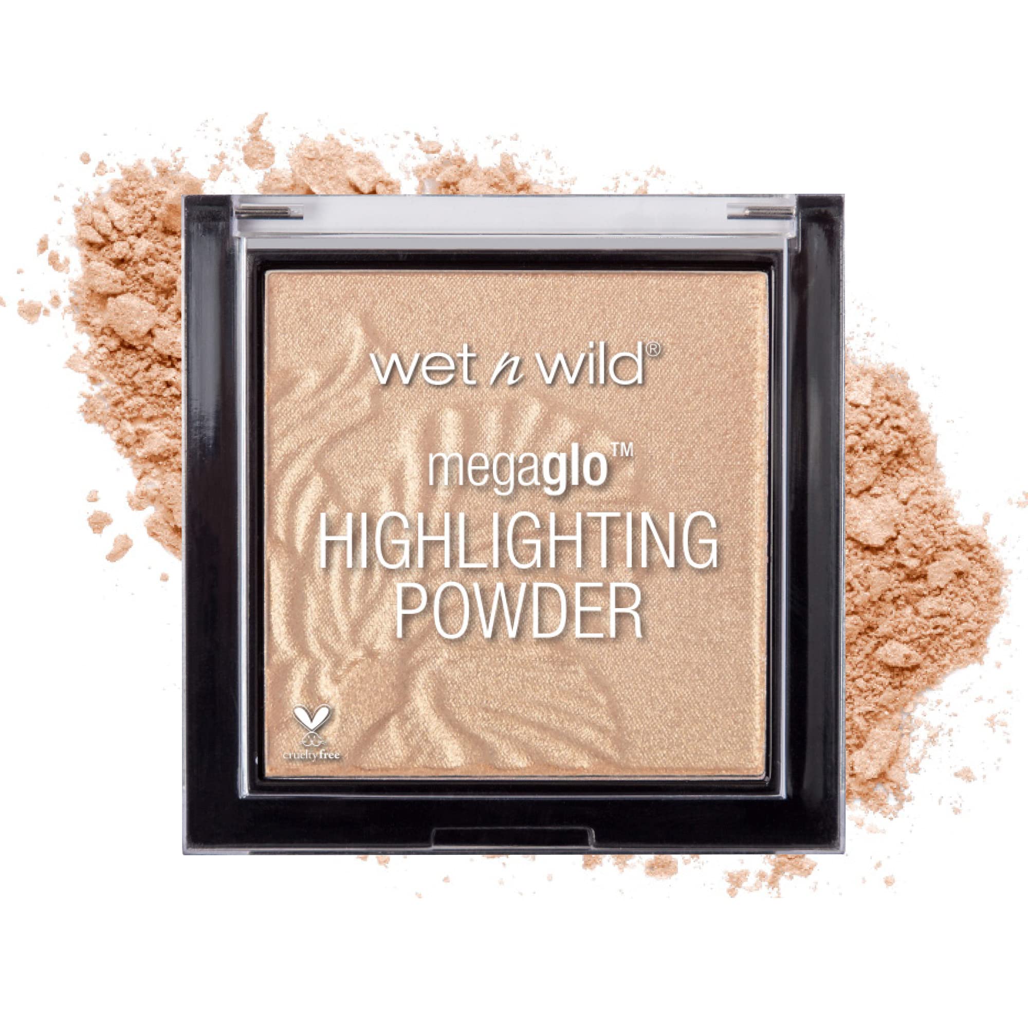 Wet n Wild MegaGlo Highlighting Powder Brown Golden Flower Crown, 0.19 Ounce