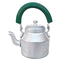 Serving Tea,Coffee Pot Tea Kettle Indian Style (Aluminium 1500 ml pot)