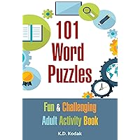 101 Word Puzzles: Fun & Challenging Adult Activity Book
