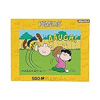 AQUARIUS - Peanuts Lucy Football 500 Piece Jigsaw Puzzle