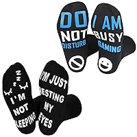 Nucinzua Novelty Funny Socks Gifts Birthday Gifts for Teenager, Men, Women, Husband, Grandpa, Husband