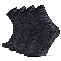 Socks Daze Merino Wool Cushioned Hiking Socks for Men Women, Warm Crew Walking & Boot Socks for Trekking, Work, Outdoor