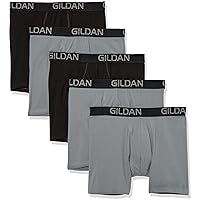 Men's Underwear Cotton Stretch Boxer Briefs, Multipack