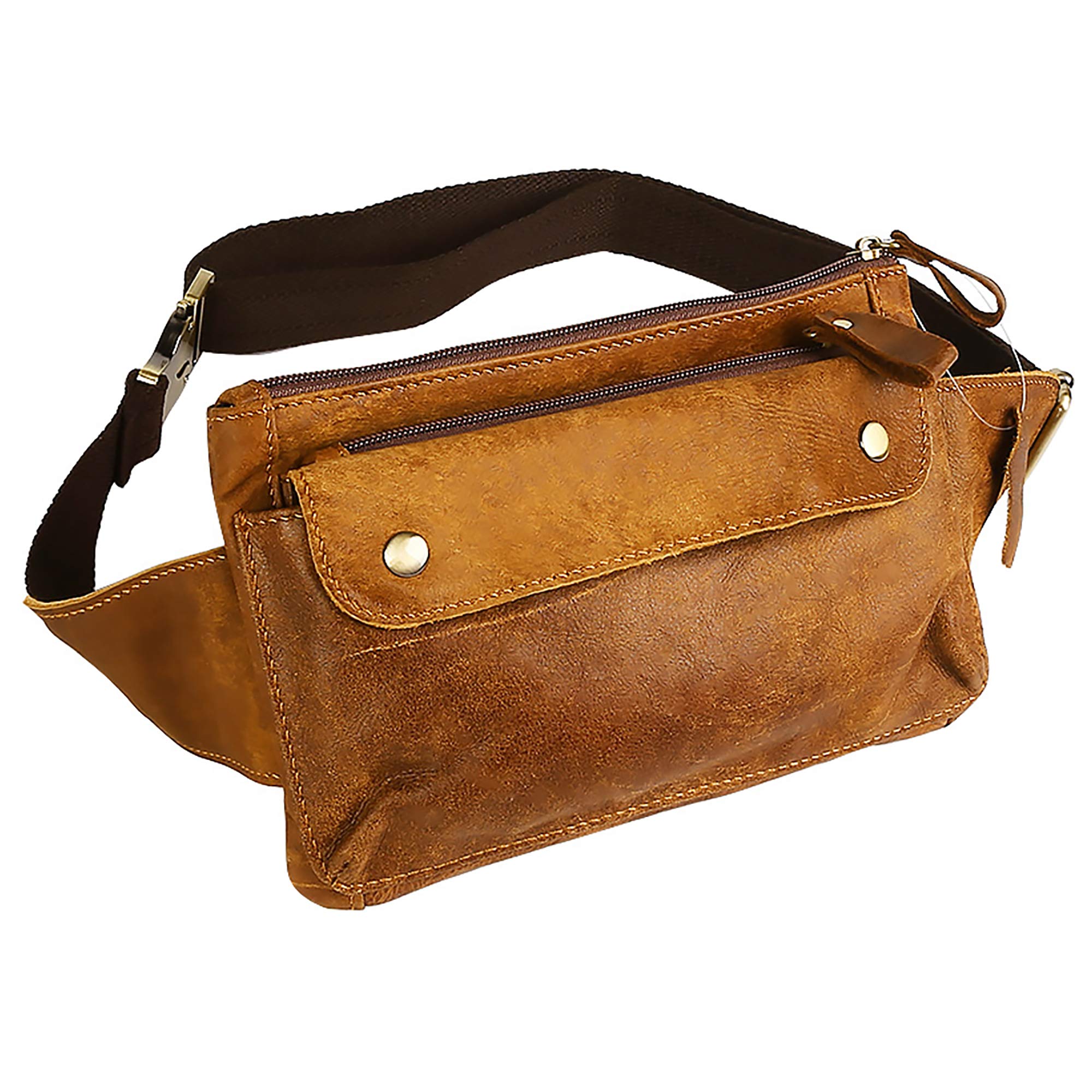 Petzilla Genuine Leather Waist Bag Fanny Pack